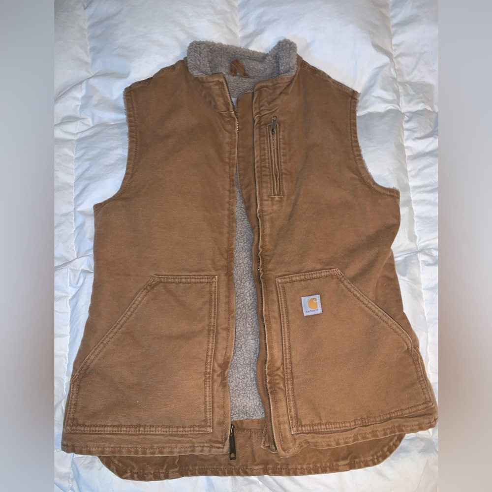 Carhartt brown vest